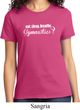 Ladies Gymnast Shirt White Eat Sleep Breathe Gymnastics Tee T-Shirt