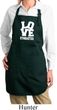 Ladies Gymnastics Apron Love Gymnastics Full Length Apron with Pockets