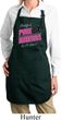 Ladies Gymnastics Apron Pretty in Pink Full Length Apron with Pockets