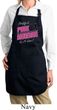 Ladies Gymnastics Apron Pretty in Pink Full Length Apron with Pockets