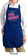 Ladies Gymnastics Apron Pretty in Pink Full Length Apron with Pockets