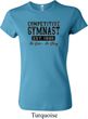 Ladies Gymnastics Shirt Competitive Gymnast Crewneck Tee T-Shirt