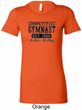 Ladies Gymnastics Shirt Competitive Gymnast Longer Length Tee T-Shirt
