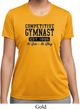 Ladies Gymnastics Shirt Competitive Gymnast Moisture Wicking T-Shirt