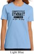 Ladies Gymnastics Shirt Competitive Gymnast Organic Tee T-Shirt