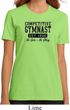 Ladies Gymnastics Shirt Competitive Gymnast Organic Tee T-Shirt
