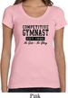 Ladies Gymnastics Shirt Competitive Gymnast Scoop Neck Tee T-Shirt