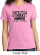 Ladies Gymnastics Shirt Competitive Gymnast Tee T-Shirt