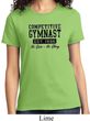 Ladies Gymnastics Shirt Competitive Gymnast Tee T-Shirt