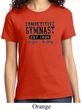 Ladies Gymnastics Shirt Competitive Gymnast Tee T-Shirt