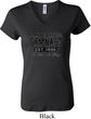 Ladies Gymnastics Shirt Competitive Gymnast V-neck Tee T-Shirt