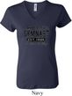 Ladies Gymnastics Shirt Competitive Gymnast V-neck Tee T-Shirt