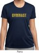 Ladies Gymnastics Shirt Gold Shimmer Gymnast Moisture Wicking T-Shirt