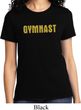 Ladies Gymnastics Shirt Gold Shimmer Gymnast Tee T-Shirt