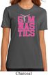 Ladies Gymnastics Shirt Gymnastics Text Organic Tee T-Shirt