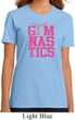 Ladies Gymnastics Shirt Gymnastics Text Organic Tee T-Shirt