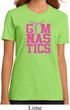 Ladies Gymnastics Shirt Gymnastics Text Organic Tee T-Shirt