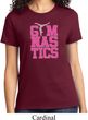 Ladies Gymnastics Shirt Gymnastics Text Tee T-Shirt