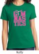 Ladies Gymnastics Shirt Gymnastics Text Tee T-Shirt