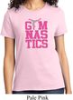 Ladies Gymnastics Shirt Gymnastics Text Tee T-Shirt