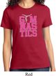 Ladies Gymnastics Shirt Gymnastics Text Tee T-Shirt