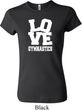 Ladies Gymnastics Shirt Love Gymnastics Crewneck Tee T-Shirt