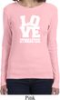 Ladies Gymnastics Shirt Love Gymnastics Long Sleeve Tee T-Shirt
