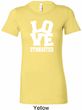 Ladies Gymnastics Shirt Love Gymnastics Longer Length Tee T-Shirt