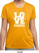Ladies Gymnastics Shirt Love Gymnastics Moisture Wicking Tee T-Shirt