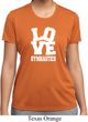 Ladies Gymnastics Shirt Love Gymnastics Moisture Wicking Tee T-Shirt