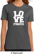 Ladies Gymnastics Shirt Love Gymnastics Organic Tee T-Shirt