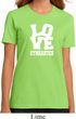 Ladies Gymnastics Shirt Love Gymnastics Organic Tee T-Shirt