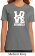 Ladies Gymnastics Shirt Love Gymnastics Organic Tee T-Shirt