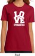 Ladies Gymnastics Shirt Love Gymnastics Organic Tee T-Shirt