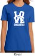 Ladies Gymnastics Shirt Love Gymnastics Organic Tee T-Shirt