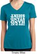 Ladies Gymnastics Shirt My Handstand Shirt Moisture Wicking V-neck Tee