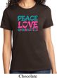 Ladies Gymnastics Shirt Peace Love Gymnastics Tee T-Shirt