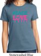 Ladies Gymnastics Shirt Peace Love Gymnastics Tee T-Shirt