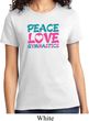 Ladies Gymnastics Shirt Peace Love Gymnastics Tee T-Shirt