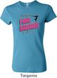 Ladies Gymnastics Shirt Pretty in Pink Crewneck Tee T-Shirt