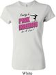 Ladies Gymnastics Shirt Pretty in Pink Crewneck Tee T-Shirt