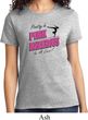 Ladies Gymnastics Shirt Pretty in Pink Dangerous in a Leo Tee T-Shirt