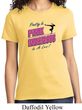 Ladies Gymnastics Shirt Pretty in Pink Dangerous in a Leo Tee T-Shirt