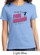Ladies Gymnastics Shirt Pretty in Pink Dangerous in a Leo Tee T-Shirt
