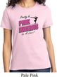 Ladies Gymnastics Shirt Pretty in Pink Dangerous in a Leo Tee T-Shirt