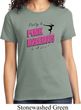 Ladies Gymnastics Shirt Pretty in Pink Dangerous in a Leo Tee T-Shirt