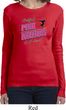 Ladies Gymnastics Shirt Pretty in Pink Long Sleeve Tee T-Shirt