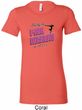 Ladies Gymnastics Shirt Pretty in Pink Longer Length Tee T-Shirt