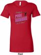 Ladies Gymnastics Shirt Pretty in Pink Longer Length Tee T-Shirt