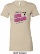 Ladies Gymnastics Shirt Pretty in Pink Longer Length Tee T-Shirt